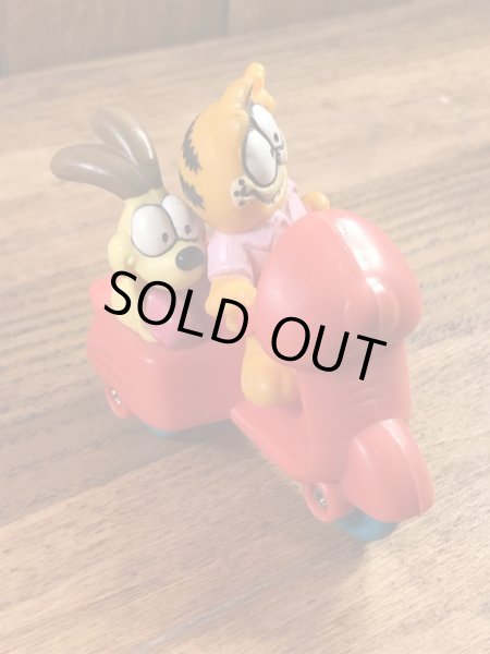 マクドナルドから配布されたガーフィールドの80年代ビンテージハッピーミールトイ