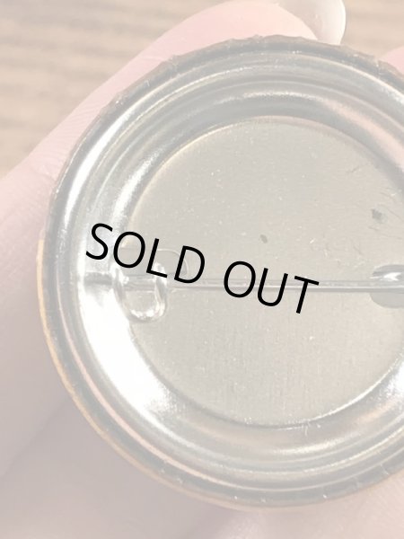 アドバタイジングキャラクターのスモーキーベアの80年代〜ビンテージ缶バッジ