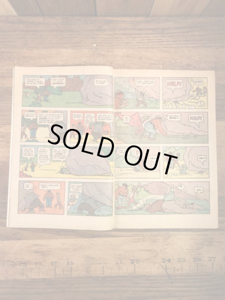 企業キャラクターのスモーキーベアの70’sヴィンテージの漫画