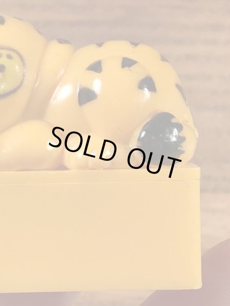 ガーフィールドのプラスチック製の80年代ビンテージ鉛筆削り