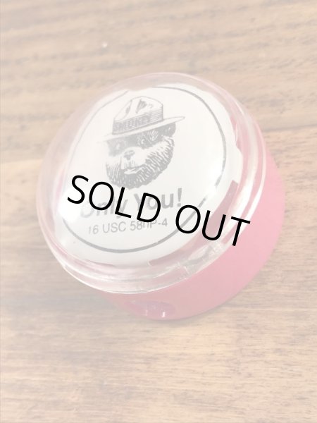 アドバタイジングキャラクターのスモーキーベアの90年代〜ビンテージ鉛筆削り