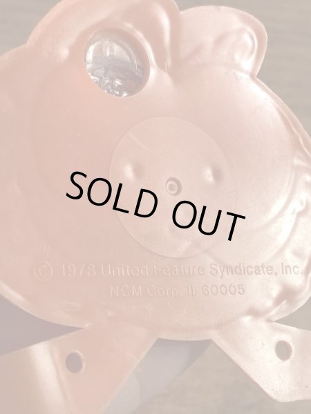 ガーフィールドの自転車用の80年代ビンテージ反射板