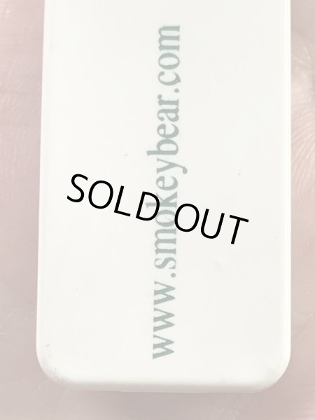 企業キャラクターのスモーキーベアの90’s〜ヴィンテージラバーキーホルダー