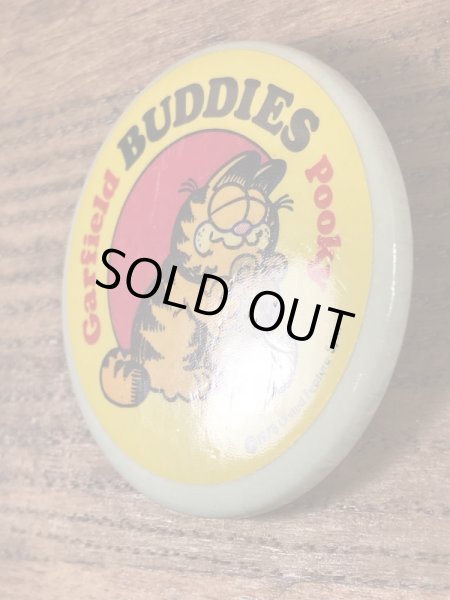 Garfield “Buddies” Pooky Tin Badge ガーフィールド ビンテージ