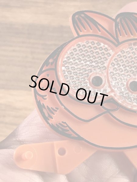 ガーフィールドの自転車用の80年代ビンテージ反射板