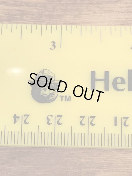 アドバタイジングキャラクターのスモーキーベアの90年代〜ビンテージルーラー