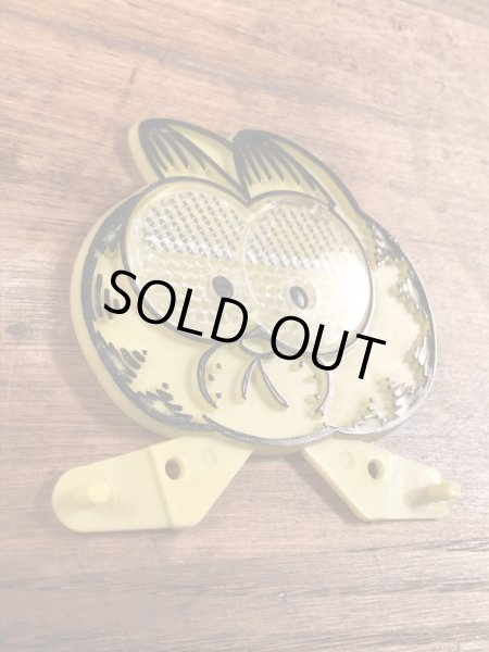 ケロッグのおまけについていたガーフィールドの80’sヴィンテージ反射プレート