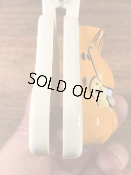 ガーフィールドのプラスチック製の80’sヴィンテージクリップトイ