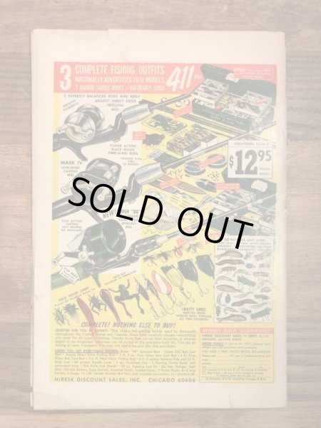 企業キャラクターのスモーキーベアの70’sヴィンテージの漫画