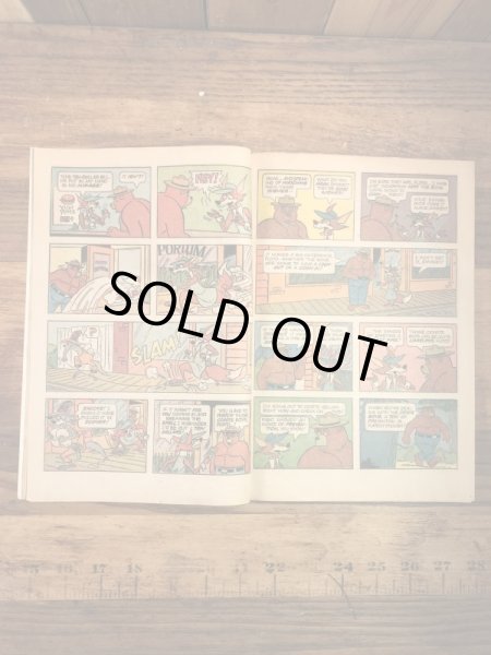 企業キャラクターのスモーキーベアの70’sヴィンテージの漫画