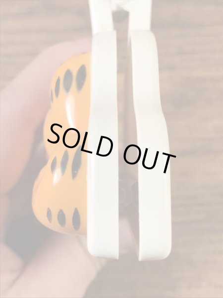 ガーフィールドのプラスチック製の80年代ビンテージペッパークリップ