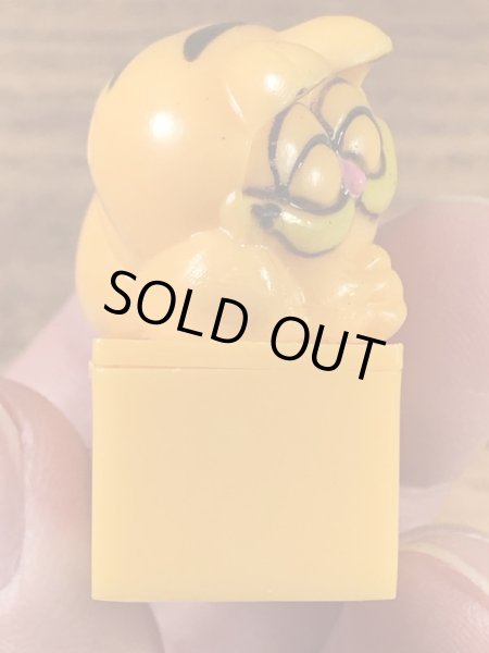 ガーフィールドのプラスチック製の80年代ビンテージ鉛筆削り