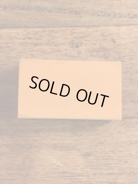 企業キャラクターのスモーキーベアの90’s〜ヴィンテージ消しゴム