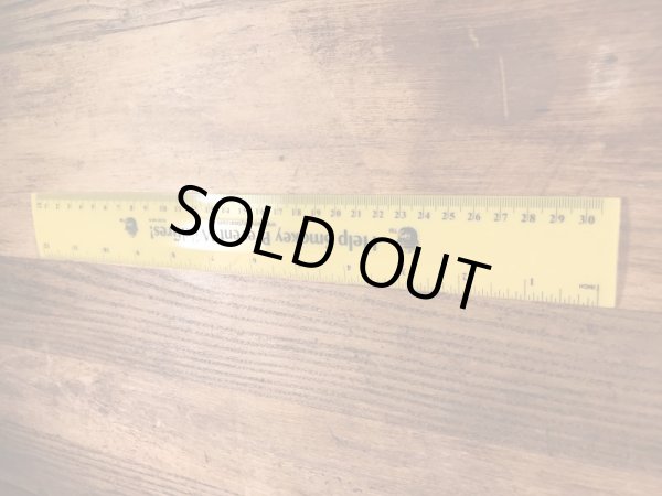 企業キャラクターのスモーキーベアの90’s〜ヴィンテージ定規