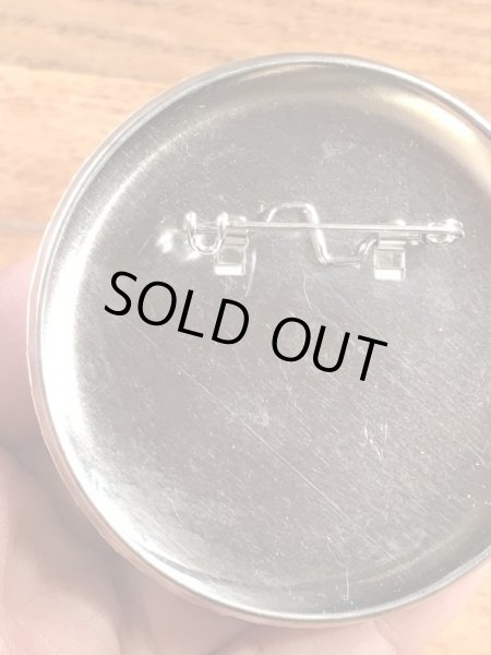 アドバタイジングキャラクターのスモーキーベアの80年代〜ビンテージ缶バッジ