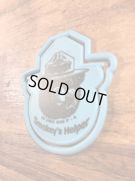 アドバタイジングキャラクターのスモーキーベアの90年代〜ビンテージブックマーク