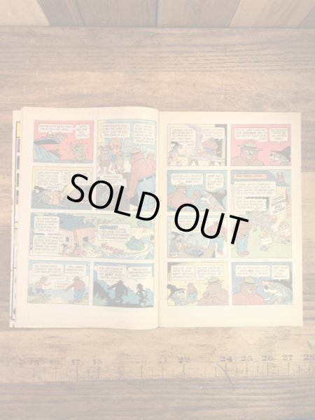 企業キャラクターのスモーキーベアの70’sヴィンテージの漫画