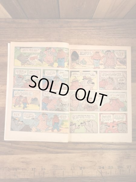 企業キャラクターのスモーキーベアの70’sヴィンテージの漫画