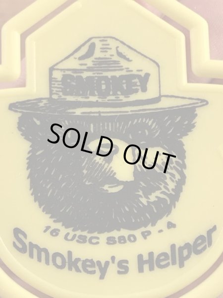 アドバタイジングキャラクターのスモーキーベアの90年代〜ビンテージブックマーク