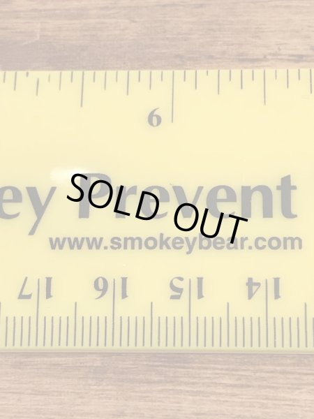 企業キャラクターのスモーキーベアの90’s〜ヴィンテージ定規