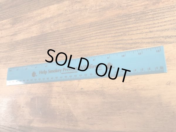 アドバタイジングキャラクターのスモーキーベアの90年代〜ビンテージルーラー