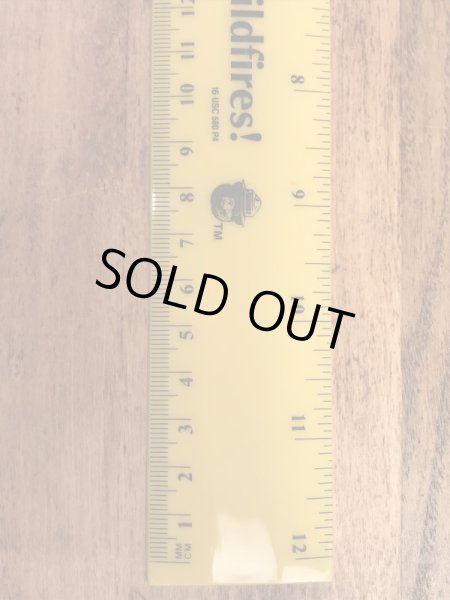 アドバタイジングキャラクターのスモーキーベアの90年代〜ビンテージルーラー