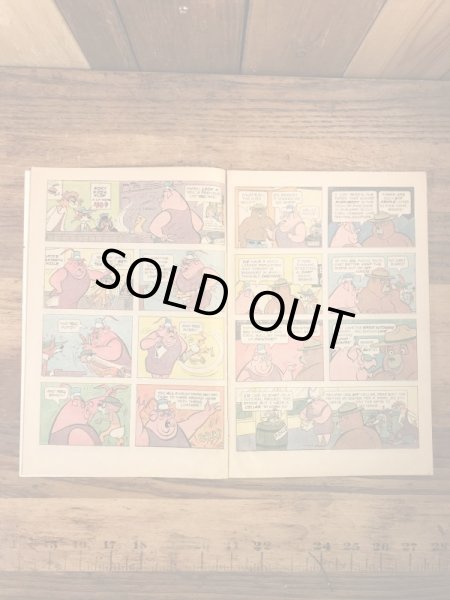 アドバタイジングキャラクターのスモーキーザベアの70年代ビンテージコミックブック