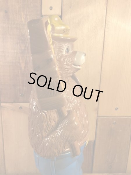 アドバタイジングキャラクターのスモーキーザベアの70年代ビンテージコインバンク