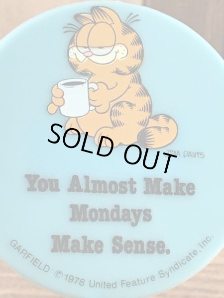 Dakin社製のガーフィールドの80’sヴィンテージメッセージプレート