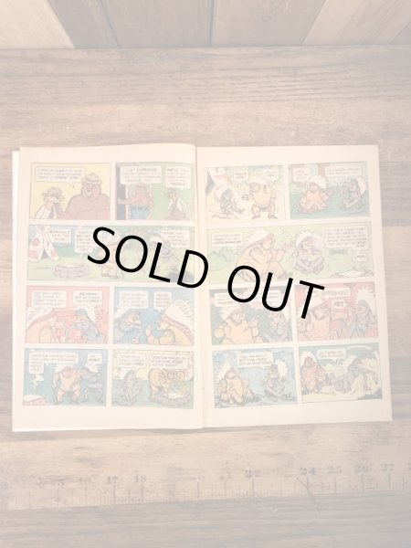 アドバタイジングキャラクターのスモーキーザベアの70年代ビンテージコミックブック