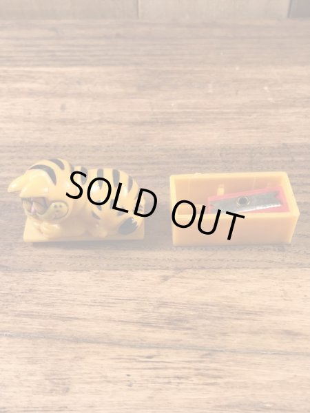 ガーフィールドのプラスチック製の80年代ビンテージ鉛筆削り