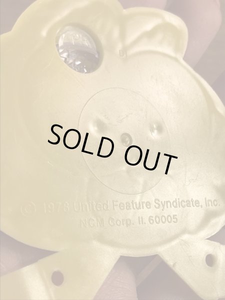 ガーフィールドの自転車用の80年代ビンテージ反射板