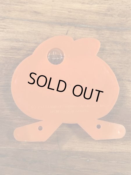 ケロッグのおまけについていたガーフィールドの80’sヴィンテージ反射プレート