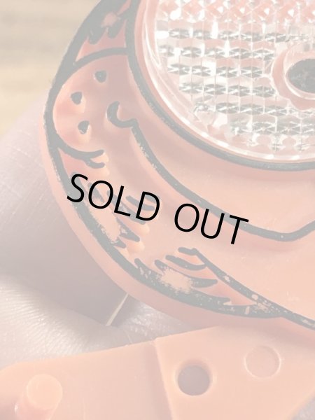 ガーフィールドの自転車用の80年代ビンテージ反射板