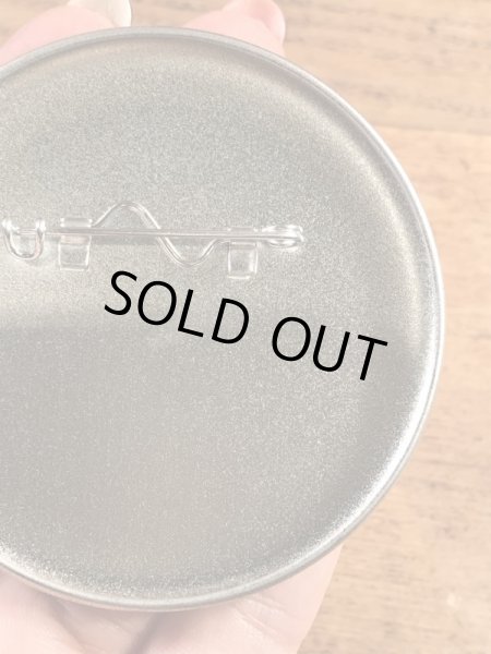 企業キャラクターのスモーキーベアの80’s〜ヴィンテージ缶バッチ