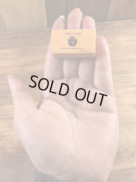 アドバタイジングキャラクターのスモーキーベアの90年代〜ビンテージ消しゴム