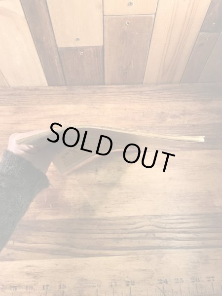 企業キャラクターのスモーキーベアの70’sヴィンテージの漫画