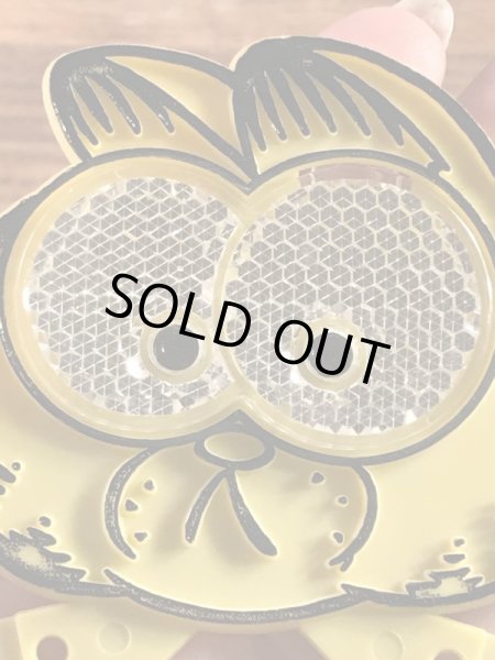 ガーフィールドの自転車用の80年代ビンテージ反射板