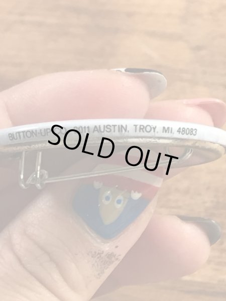 ガーフィールドの金属製のヴィンテージ缶バッチ