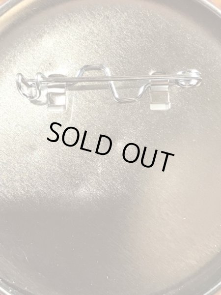 企業キャラクターのスモーキーベアの80’s〜ヴィンテージ缶バッチ