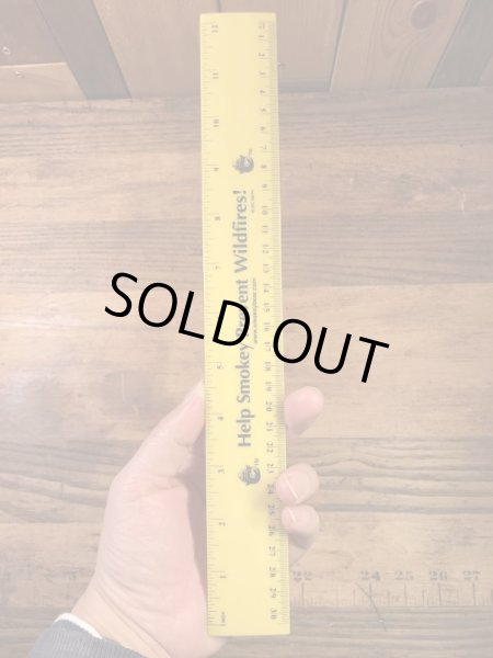 アドバタイジングキャラクターのスモーキーベアの90年代〜ビンテージルーラー