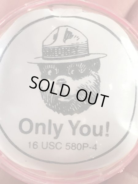 アドバタイジングキャラクターのスモーキーベアの90年代〜ビンテージ鉛筆削り