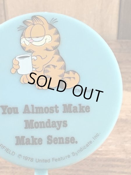 Dakin社製のガーフィールドの80’sヴィンテージメッセージプレート