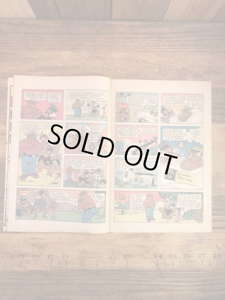 企業キャラクターのスモーキーベアの70’sヴィンテージの漫画