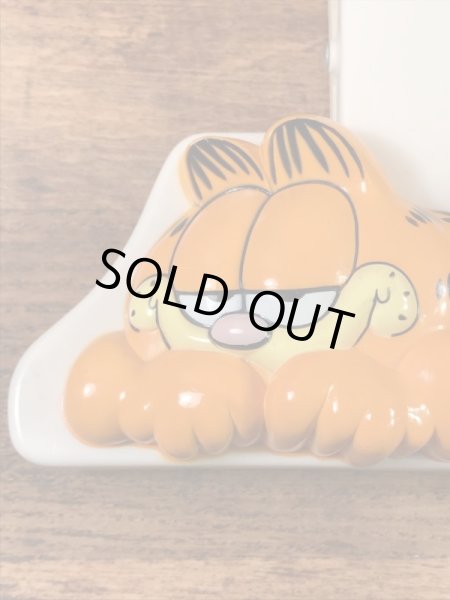 ガーフィールドのプラスチック製の80年代ビンテージペッパークリップ