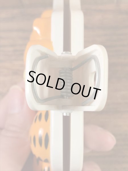 ガーフィールドのプラスチック製の80’sヴィンテージクリップトイ