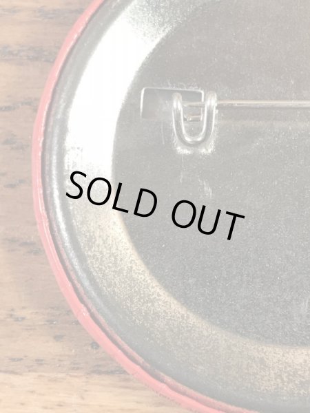 ガーフィールドとメッセージが書かれた80年代ビンテージ缶バッジ