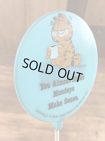 Dakin社製のガーフィールドの80’sヴィンテージメッセージプレート