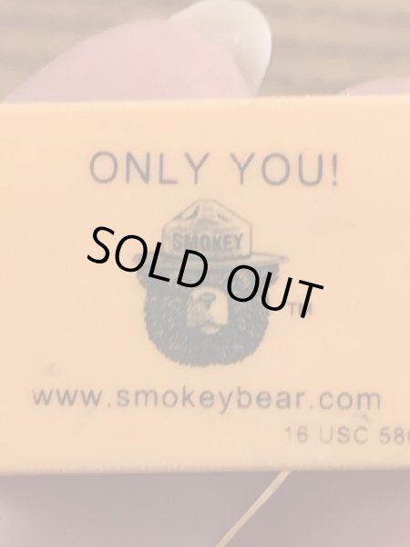 アドバタイジングキャラクターのスモーキーベアの90年代〜ビンテージ消しゴム