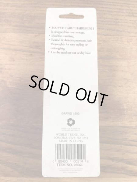 Paws社製のガーフィールドの90’sヴィンテージヘアブラシ